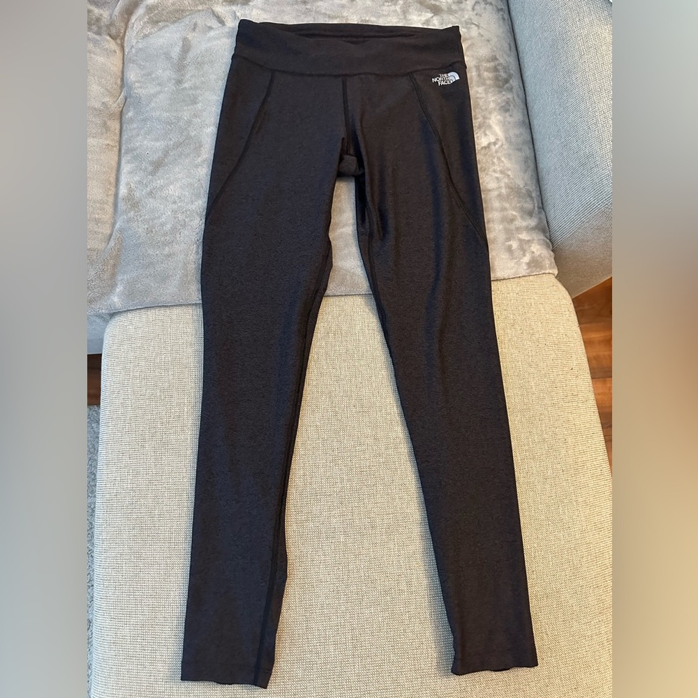 The North Face - Women’s Dark Grey Ruched Leggings - Size M